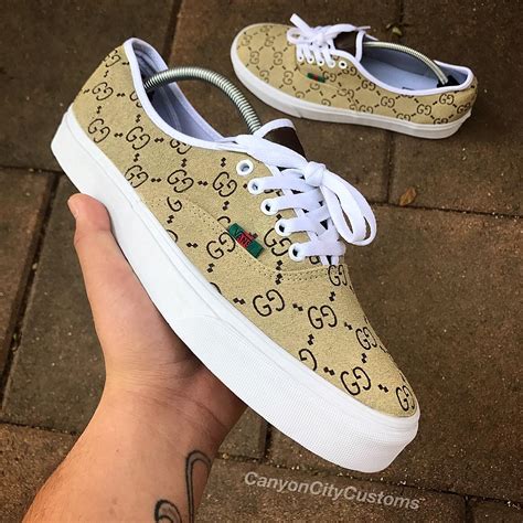 custom gucci vans|gucci vans high tops.